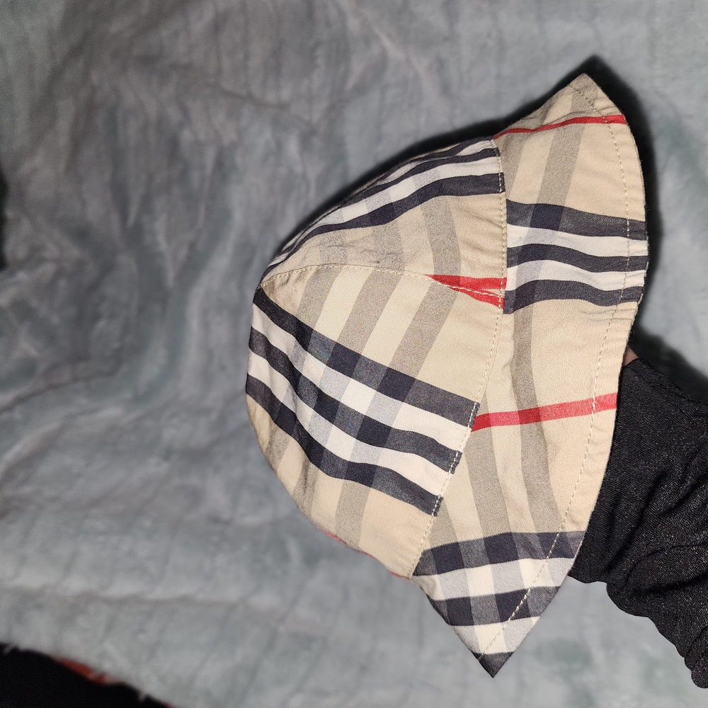Burberry Plaid Bucket Hat
